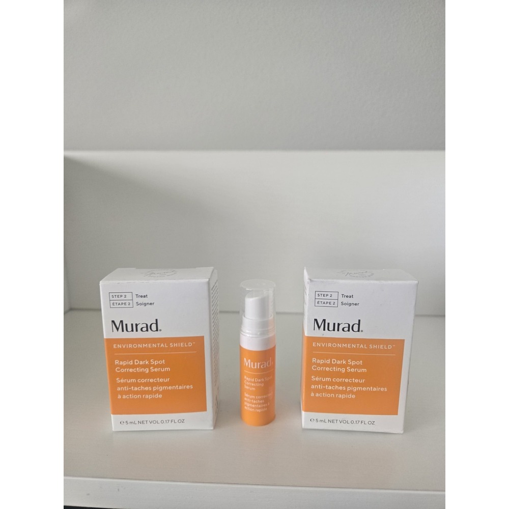 Murad Environmental Shield Rapid Dark Spot Correcting Serum 0.17 fl oz-Lot Of 2